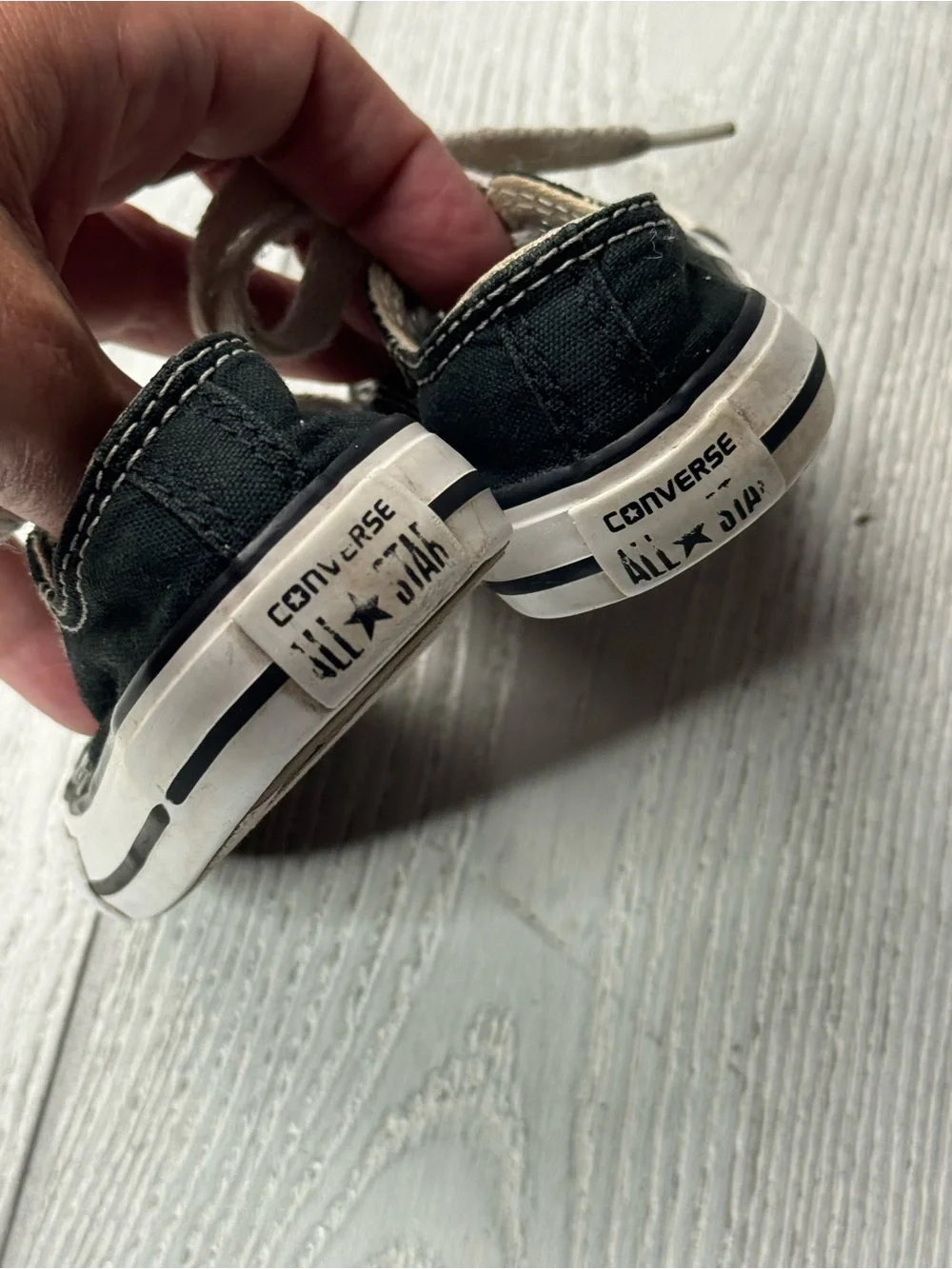 Toddler Converse Chuck Taylor All Star low-top sneakers in black